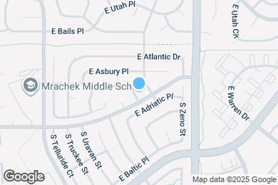 Map image of the property - 18169 E Asbury Dr