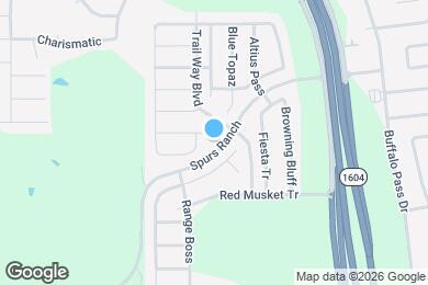 Map image of the property - 10910 Burning Lamp