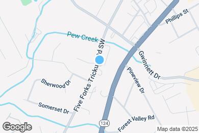 Map image of the property - 373 Stone Mountain St