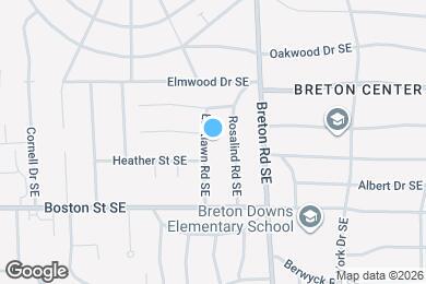 Map image of the property - 1452 Eastlawn Rd SE