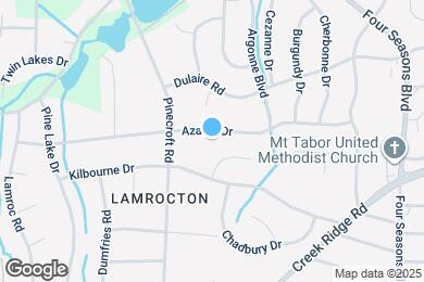 Map image of the property - 2721 Azalea Dr