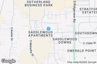 Map image of the property - 18687 W 153rd Pl