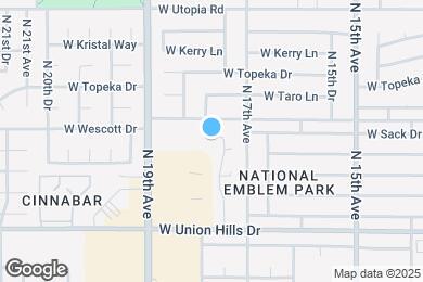 Map image of the property - 1750 W Union Hills Dr