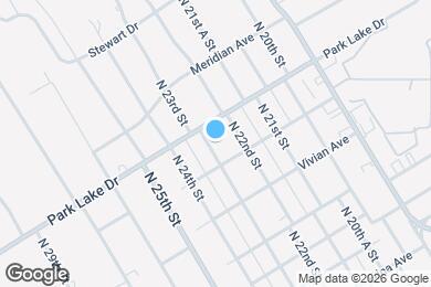 Map image of the property - 3717 N 23rd St