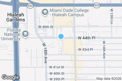 Map image of the property - 1650 W 44th Pl