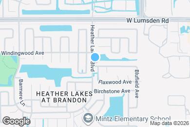 Map image of the property - 1101 Blufield Ave