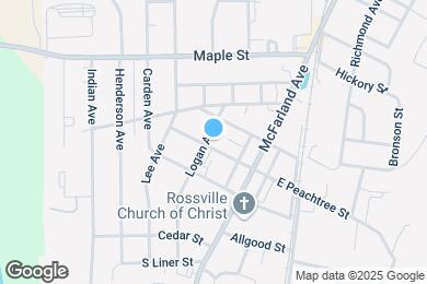 Map image of the property - 115 W Peachtree St