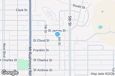 Map image of the property - 602 St Cloud St