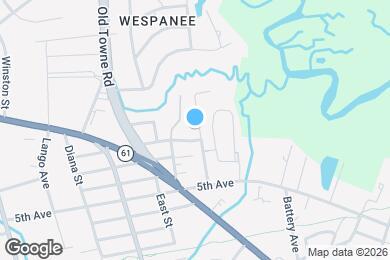 Map image of the property - 1115 San Juan Ave