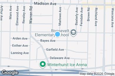 Map image of the property - 14520 Bayes Ave