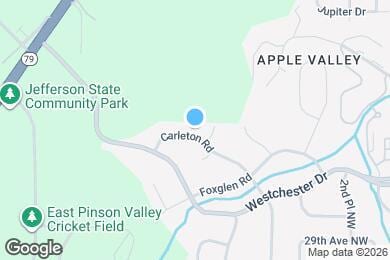 Map image of the property - 3033 Carleton Rd