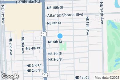 Map image of the property - 801 NE 5th St