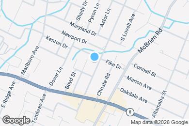 Map image of the property - 1407 S Moore Rd