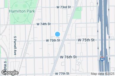 Map image of the property - 300 W 75th St