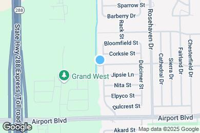 Map image of the property - 10302 Buffum St