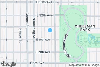 Map image of the property - 1050 Lafayette St