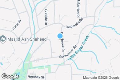 Map image of the property - 601 Kentbrook Dr