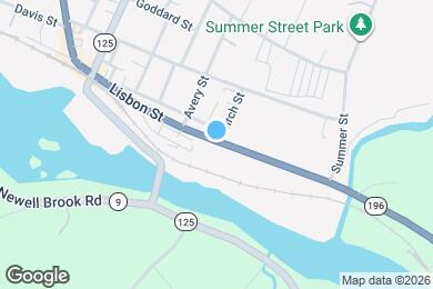 Map image of the property - 721 Lisbon St