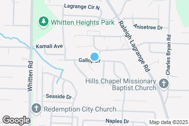 Map image of the property - 6931 Gallop Dr