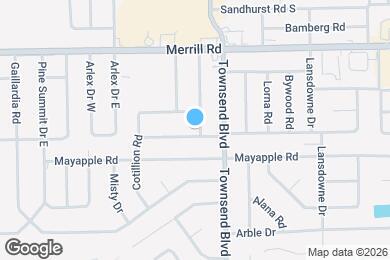 Map image of the property - 7123 Hielo Dr