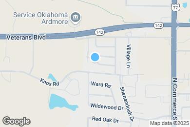 Map image of the property - 2205 S Cedar Loop