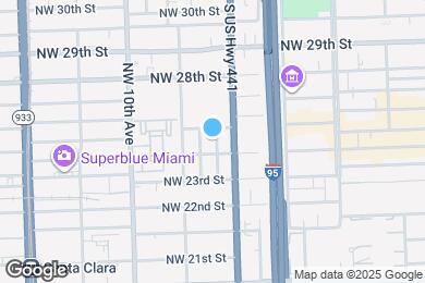 Map image of the property - 2424 NW 7th Ct