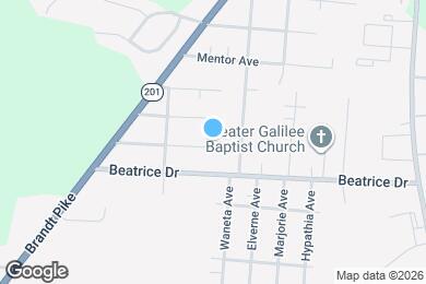 Map image of the property - 629 Dawes Ave