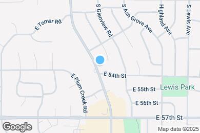 Map image of the property - 4504 S Cliff Ave