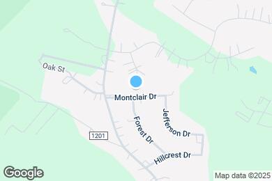 Map image of the property - 203 Montclair Dr