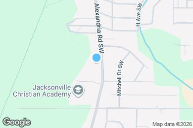 Map image of the property - 624 Alexandria Rd SW