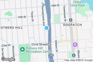 Map image of the property - 569 Pennsylvania Ave