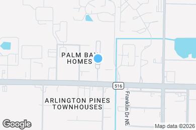 Map image of the property - 1413 Manor Dr NE