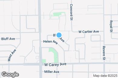 Map image of the property - 1217 Bluff Ave