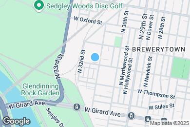 Map image of the property - 3111 Master St