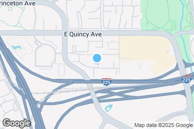 Map image of the property - 4400 S Quebec St