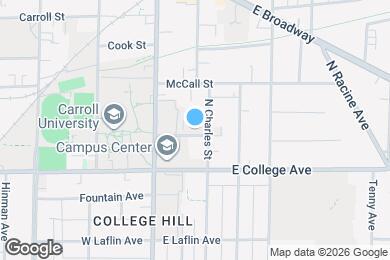 Map image of the property - 208 Wright St