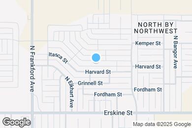 Map image of the property - 5537 Itasca St