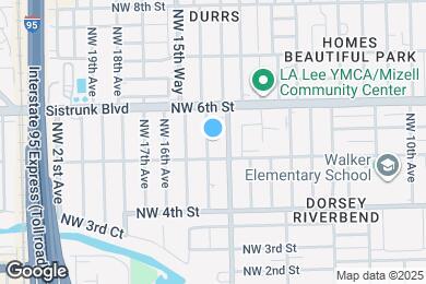Map image of the property - 512 NW 15th Terrace