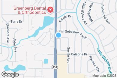 Map image of the property - 512 San Marie Ave