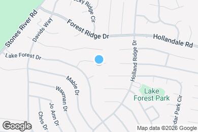 Map image of the property - 712 Alisa Cove