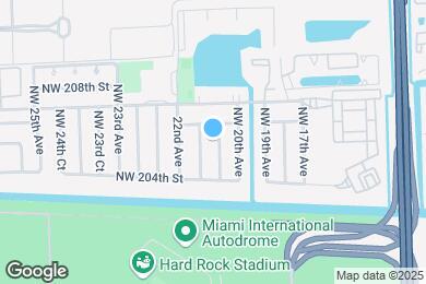 Map image of the property - 20520 NW 20th Ct