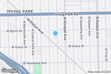 Map image of the property - 3838 N Bernard St