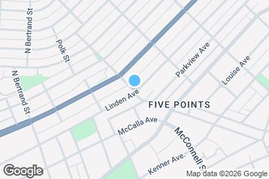Map image of the property - 302 Olive St