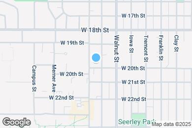 Map image of the property - 809 W 20th St