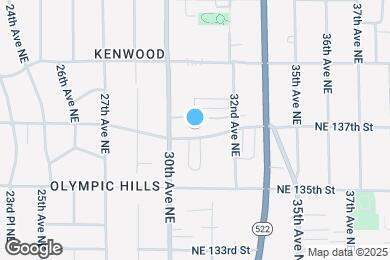 Map image of the property - 3022 NE 137th St