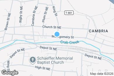 Map image of the property - 795 Montgomery St