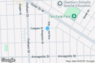Map image of the property - 4132 Edgewood St
