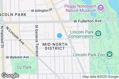 Map image of the property - 443 W Belden Ave