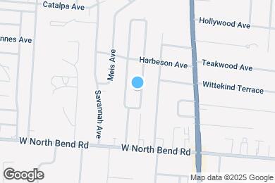 Map image of the property - 6323 Heitzler Ave