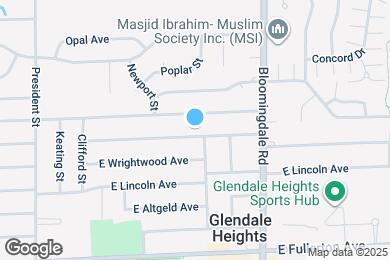 Map image of the property - 144 E Drummond Ave